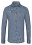 Desoto Cotele New Shark Fine Line Cotton Overhemd Indigo
