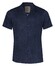 Desoto Denim Look Lido Short Sleeve Overhemd Donker Blauw