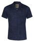 Desoto Denim Look Lido Short Sleeve Overhemd Donker Blauw