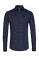 Desoto Dotted Pattern Overhemd Donker Blauw