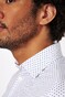 Desoto Dotted Pattern Overhemd Wit-Blauw