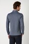 Desoto Essential Kent Long Sleeve Polo Blauw