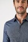 Desoto Essential Kent Long Sleeve Polo Blauw