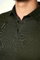 Desoto Essential Kent Long Sleeve Polo Forest Green