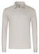 Desoto Essential Kent Long Sleeve Polo Light Stone