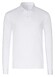 Desoto Essential Kent Long Sleeve Polo Wit