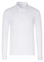 Desoto Essential Kent Long Sleeve Polo Wit