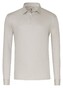Desoto Essential Kent Long Sleeve Poloshirt Light Stone