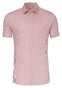 Desoto Essential Stripe Kent Collar Overhemd Rood