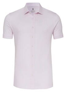 Desoto Essential Stripe Kent Collar Shirt Pink