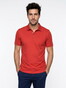 Desoto Essential Uni Color Kent Collar Polo Rood