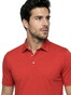 Desoto Essential Uni Color Kent Collar Polo Rood