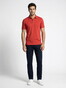 Desoto Essential Uni Color Kent Collar Polo Rood
