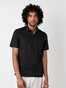 Desoto Essential Uni Color Kent Collar Polo Zwart