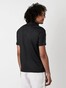 Desoto Essential Uni Color Kent Collar Polo Zwart