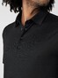 Desoto Essential Uni Color Kent Collar Polo Zwart