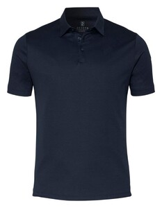 Desoto Essential Uni Color Kent Collar Poloshirt Navy