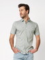 Desoto Fantasy Circles Casual Kent Overhemd Lichtgroen-Lichtblauw