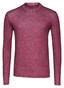 Desoto Faux-Uni Casual Turtleneck Flanel Trui Rood