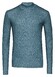 Desoto Faux-Uni Casual Turtleneck Flannel Pullover Green