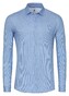 Desoto Faux-Uni Corduroy Casual Kent Overhemd Licht Blauw