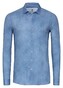 Desoto Faux Uni Denim Look Overhemd Licht Blauw