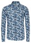 Desoto Flower Meadow Overhemd Blauw-Donker Blauw