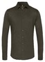 Desoto Kent Piqué Optics Jersey Overhemd Dark Moss Green