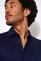 Desoto Kent Uni Solid Overhemd Navy