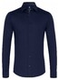 Desoto Kent Uni Solid Overhemd Navy
