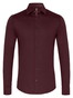 Desoto Kent Uni Solid Overhemd Rood