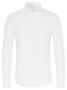 Desoto Kent Uni Solid Shirt White