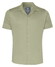 Desoto Lido Collar Uni Color Cotton Overhemd Groen