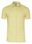 Desoto Linnen Look Casual Kent Overhemd Geel