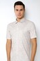 Desoto Linnen Look Short Sleeve Kent Collar Overhemd Canvas