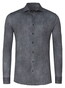 Desoto Luxury Denim Look Shark Collar Overhemd Dark Denim Blue