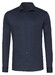 Desoto Luxury Faux Uni Cotton Mélange Overhemd Navy Melange