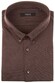 Desoto Luxury Luxury Button Down Overhemd Donker Bruin