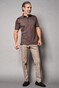Desoto Luxury Luxury Cotton Polo Bruin