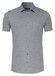 Desoto Luxury Luxury Faux-Uni Kent Collar Overhemd Grijs