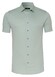 Desoto Luxury Luxury Faux-Uni Kent Collar Overhemd Pale Green