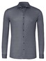 Desoto Luxury Luxury Fine Herringbone Overhemd Donker Grijs