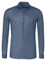 Desoto Luxury Luxury Fine Herringbone Overhemd Navy