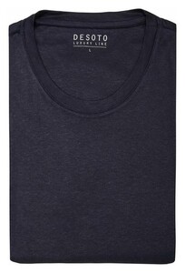 Desoto Luxury Luxury T-Shirt Roundneck Royal Blue