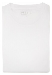 Desoto Luxury Luxury T-Shirt Roundneck Wit