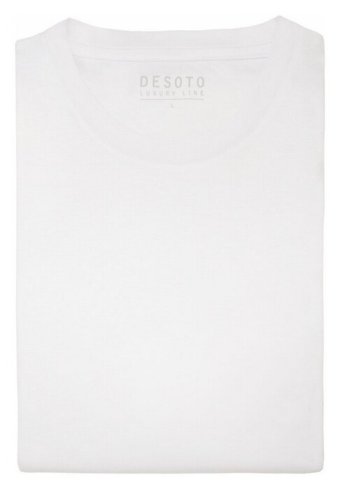 Desoto Luxury Luxury T-Shirt Roundneck Wit