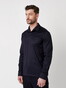 Desoto Luxury Luxury Two-Ply Cotton Uni Color Longsleeve Polo Galaxy Blue