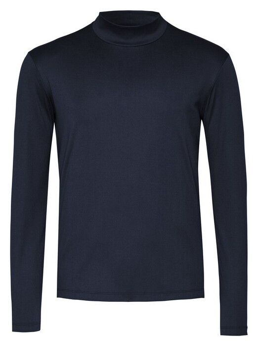 Desoto Luxury Luxury Two-Ply Cotton Uni Color Trui Galaxy Blue