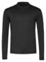 Desoto Luxury Luxury Two-Ply Cotton Uni Color Trui Zwart