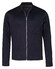 Desoto Luxury Luxury Two-Ply Zip Overshirt Galaxy Blue